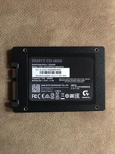 ver:6.20: Daxili SSD disk Gigabyte, 480 GB, 2.5" — 1