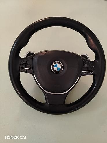 bmw sükanı: BMW sükan çarxı – orijinal - Material: dəri üzlü, üçşaxəli dizayn - — 1
