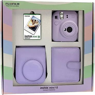 FUJIFILM Instax Mini 12 dəst – bənövşəyi Dəst tərkibi: - Instax Mini lalafo.az -da FUJIFILM Instax Mini 12 dəst – bənövşəyi Dəst tərkibi: - Instax Mini