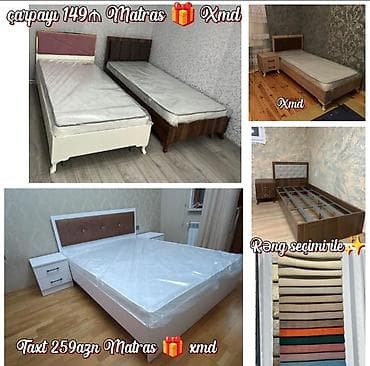 tek dolablar: 2 təknəfərlik çarpayı, Dolab, Azərbaycan, Yeni — 7