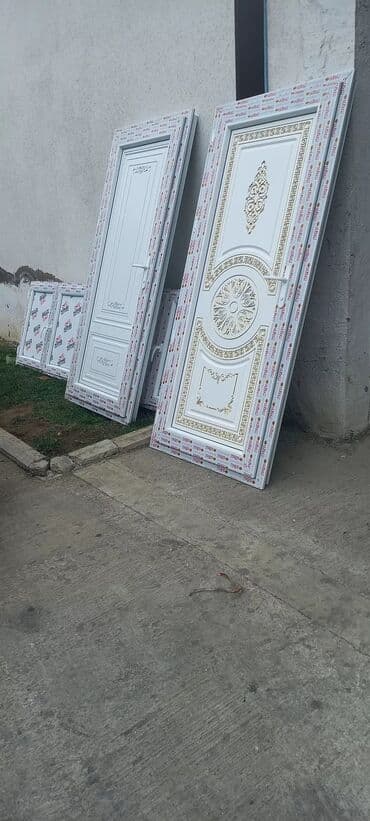 siyirməli qapılar: Yeni Plastik qapı Zamok və çərçivə ilə, Zəmanətli, Pulsuz quraşdırma, Ödənişli çatdırılma, Pulsuz çatdırılma, Rayonlara çatdırılma — 29