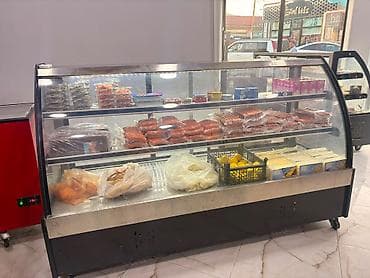 kolbasa soyuducu: Salam 2 metrelik 3 polkalı soyuducu satılır 2 ədəd 1000 azn — 1