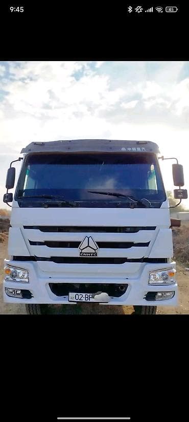 yük maşını: Howo 2013 il, motor 9.5 l, Samosval, İşlənmiş — 1