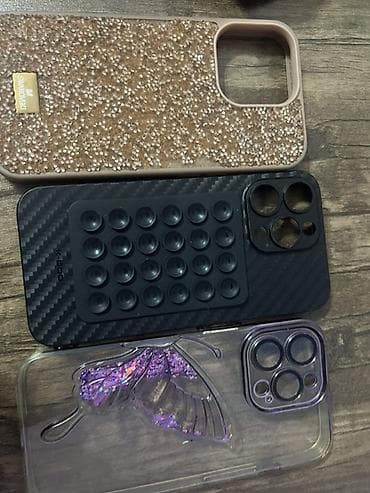 IPhone 13 Pro Max üçün aksesuar dəsti – 3 fərqli üslubda qılıf və