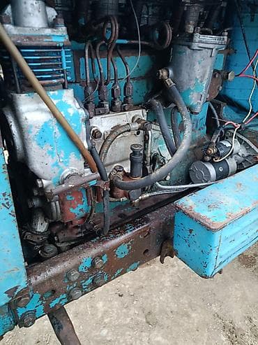 inkubator motor: Traktor – dizel mühərrikli, mavi rəngli, mexaniki ötürücülü — 1