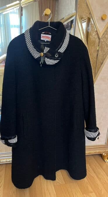 tek qas sirqalar: Palto, rəng - Qara — 1