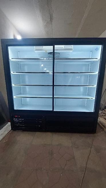 vitrin: Vitrin tipli soyuducu - Ön şüşəli, iki qapılı geniş vitrin — 1