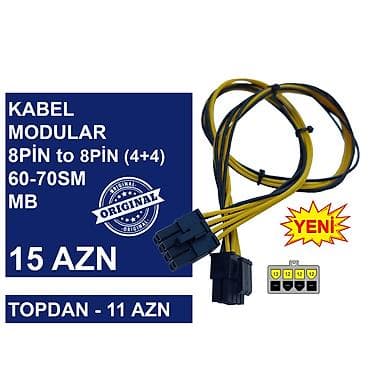 kamera wi fi: Kabellər "8PİN MALE to 8PİN MALE Original” MƏHSULLAR TAM ORİGİNALDIR — 5