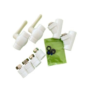 Radiator üçün montaj dəsti Tərkib: - 2 ədəd əl ilə idarə olunan kran