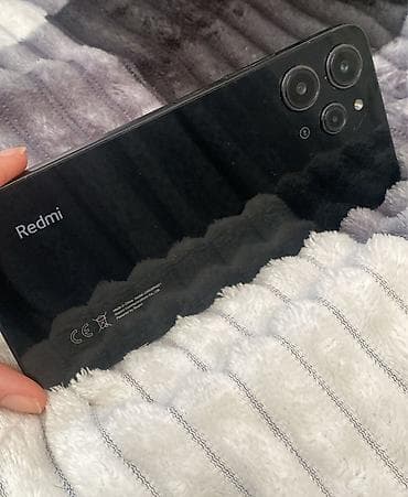 mobil stabilizator: Redmi 12, 128 GB, rəng - Qara — 1