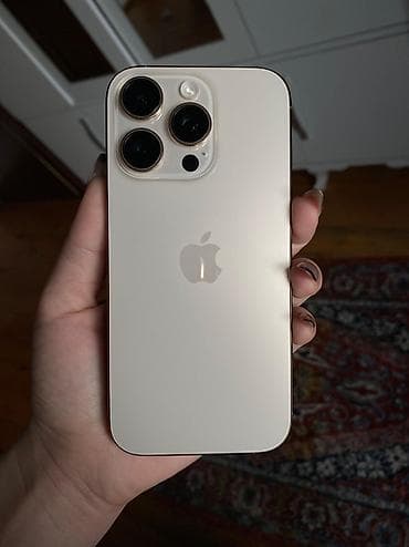 hp pavilion 2000: IPhone 16 Pro, 256 GB, Desert Titanium, Simsiz şarj, Face ID — 2