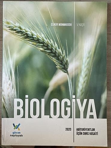Biologiya – Abituriyentlər üçün dərs vəsaiti,V nəşr,Güvən nəşriyyatı