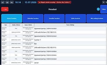 ПО для бизнеса: 🏆 UNIVERSAL POS & REST-CONTROL v2.1 — Biznesinizin Ağıllı — 8