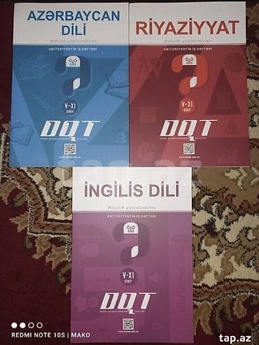 Тесты: 🎁 2 kitab alana 3cüsü 50% endirimlə 💸 Kitabdan asılı olaraq qiymət — 3