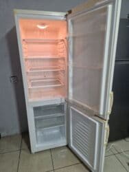 İçki texnikası: İşlənmiş 2 qapılı Hauser Soyuducu Satılır, rəng - Bej, Təkərli — 2