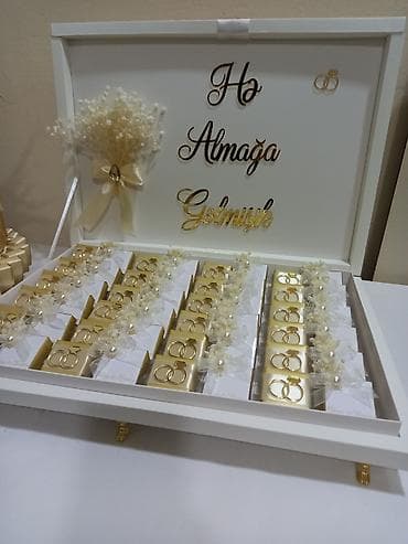 Другие продукты питания: Heri nişan toy şokolad paylama şokoladlar.Çatdırılma var — 3