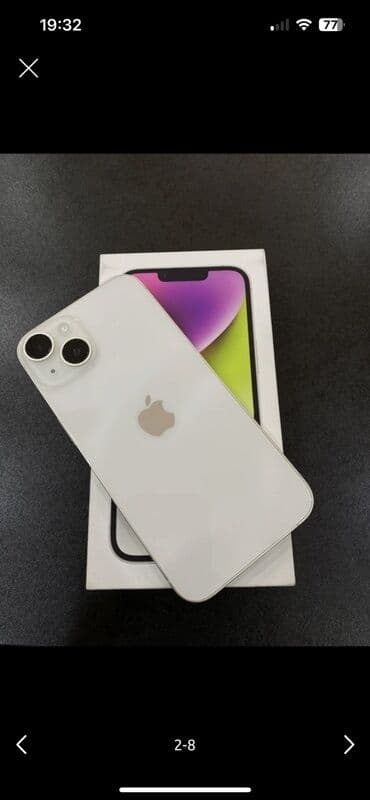 rəsmi 14 c: IPhone 14, Ağ, Face ID — 1