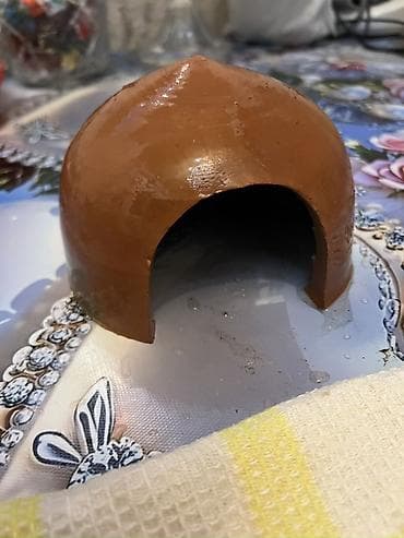 rengli baliqlar: Akvaryum üçün keramik gizlənmə evi - Material: bişmiş keramika - — 3