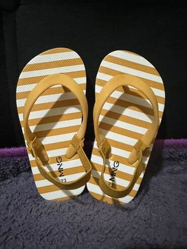 пластиковый шкаф на балкон: Uşaq üçün flip-flop sandal - Brend: MNG - Ölçü: 23 - Rəng və dizayn — 3