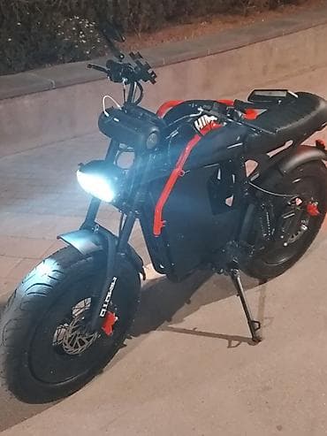 sam diskler: Elektrik velosiped fat bike 🚲 Xüsusiyyətlər: - Güclü elektrik — 1