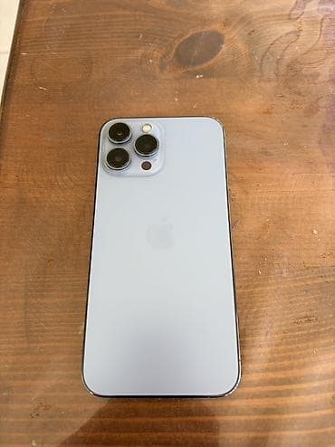 Техника и электроника: IPhone 13 Pro Max, 256 ГБ, Sierra Blue — 1