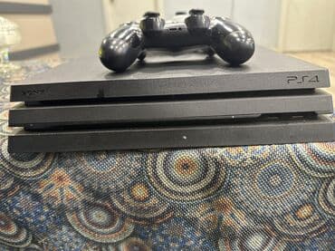 как купить игру в playstation store азербайджан: Qara rəngli Sony PlayStation 4 Pro oyun konsolu və qara DualShock 4 — 1