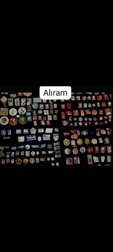 Mövzu: Köhnə nişan, medalyon və bədj kolleksiyaları – alıram Təsvir