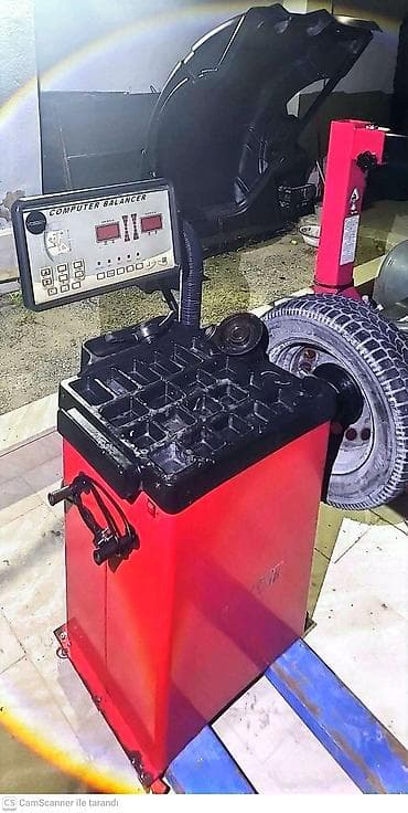 Avtoservis avadanlıqları: 1 ADET BALANS APARATI 1 ADET HAVA KOMPRESÖR 1 ADET TEKER SÖKEN 1 — 6