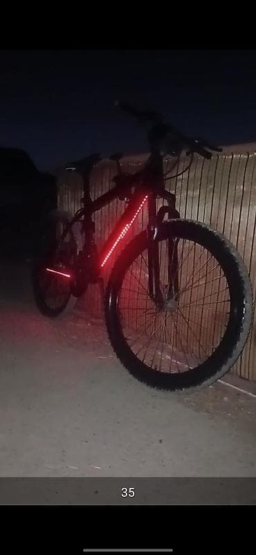 mini velosiped: Dağ velosipedi – gecə görünürlüğü üçün LED işıqlı - Çərçivə: yüngül — 1