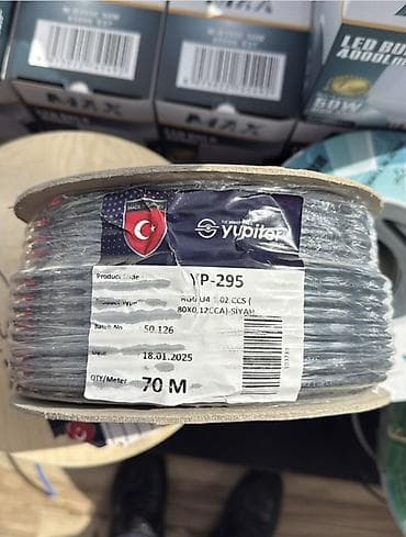 irsad electronic: Yupiter markalı elektrik kabeli – Türkiyə istehsalı. Model: YP-295 — 1
