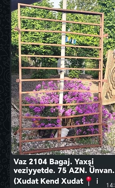 ucuz avto: Vaz 2104 üçün dam üstü baqaj karkası. - Model uyğunluğu: VAZ 2104 — 1