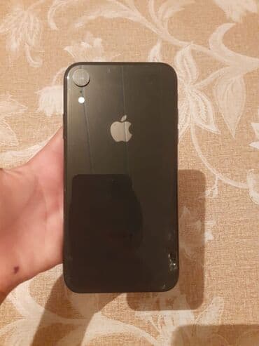 iphone xr qiymeti irsad: IPhone Xr, 64 GB, Qara, Face ID, Simsiz şarj — 1