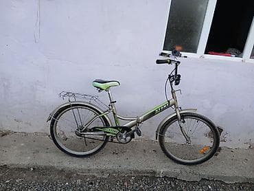 velosiped irşad: Start qatlanan velosiped - Rəng: açıq şampan/boz, yaşıl-qara detal və — 1