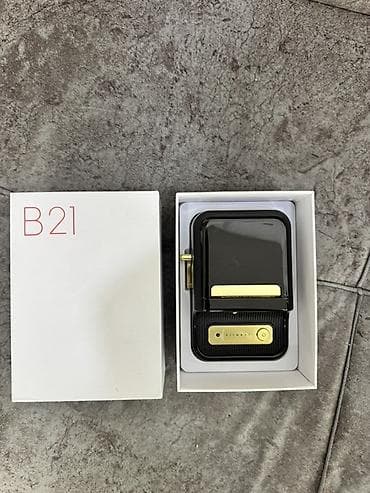 B21 Mini Printer heç bir problemi yoxdu Ətir biznesi vəya başqa