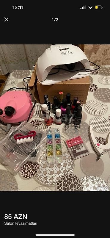 Металлоискатели: Manikür üçün tam dəst – salon ləvazimatları Komplektin tərkibi: - SUN — 1