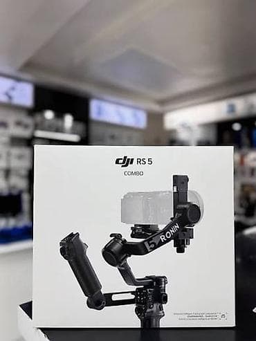 adapt: DJI RS 5 Ronin Combo – peşəkar kamera stabilizatoru - 3 oxlu mexaniki — 1