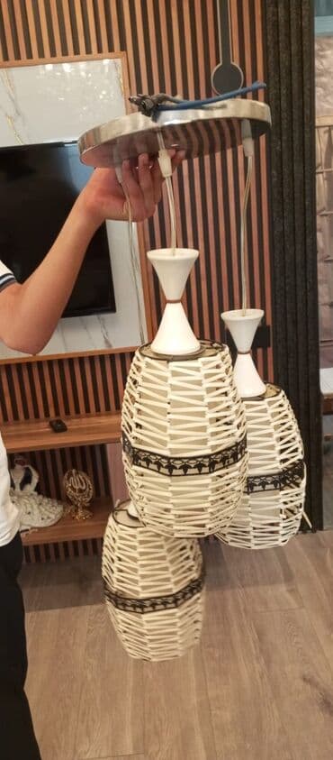 listlər: Люстра, 3 лампы — 1