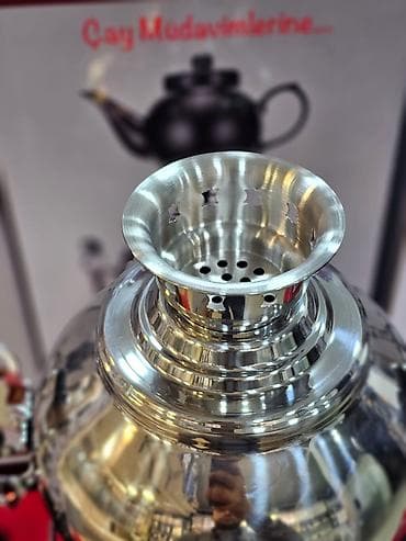 samovar cay: Elektrikli samovar silver model: sl-0044 elektri̇k semaver 4l — 7