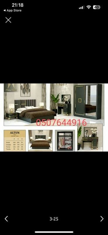 uşaq çarpayısı gəncə: İkinəfərlik çarpayı, Termo, 2 tumba, Dolab, Azərbaycan, Yeni — 28