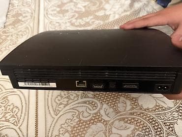 ps 4 oyun diski: Sony PlayStation 3 Slim oyun konsolu Komplekt: - PS3 Slim konsolu — 5