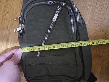 bts çanta: Yaşılı rəngdə çiyin/kross-bodi tipli sling çanta.elmler — 3