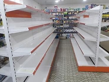ucuz perde: Mağaza/grocery üçün orta gondola rəf sistemi - Modul konstruksiya — 3