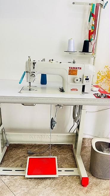 Бытовая техника: Yamata DY-8700B sənaye tikiş maşını - Bir iynəli, düz tikiş — 2