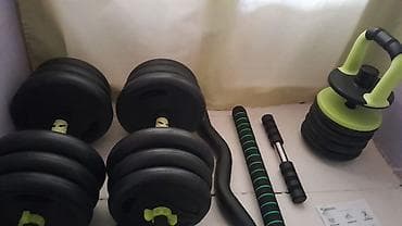 səviyə: Çoxfunksiyalı güc dəsti – dambıl, ştanq və kettlebell 3‑ü 1‑də — 2