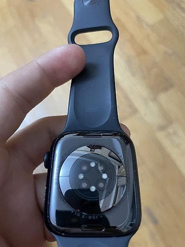 apple watch 9: İşlənmiş, Smart saat, Apple, Suya davamlı, rəng - Qara — 3