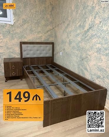intex matras: Tək nəfərlik çarpayı dəsti - Ölçü: 90 × 200 sm - Material — 1