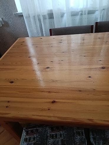 спальня дерево: Satılır əl işi böyük taxta masa. Uzunluğu 2,5 metrdir. Böyük zallar — 2