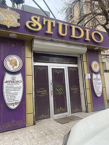 Gozellik salonu kiraye verilir 5 stoldu adres herbi prokuraturanin