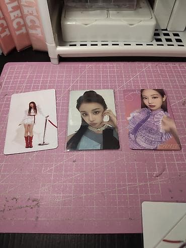K-pop original fotokart kolleksiyası - 3 ədəd fotokart seti - Ölçü