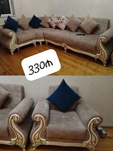 Künc divan, Kreslo, Bazalı, Açılan